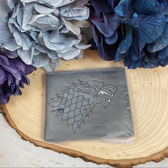 Vegan Leather Game of Thrones House Stark Wallet - Picture 7 of 7